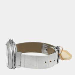 Pre Owned Omega Ladymatic 425.33.34.20.05.001 Automatic White stainless steel Women's Wristwatch 34 mm