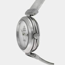 Pre Owned Omega Ladymatic 425.33.34.20.05.001 Automatic White stainless steel Women's Wristwatch 34 mm