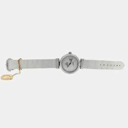 Pre Owned Omega Ladymatic 425.33.34.20.05.001 Automatic White stainless steel Women's Wristwatch 34 mm