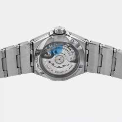 Pre Owned Omega Constellation 123.15.27.20.05.001 Automatic Diamonds MOP Stainless Steel Women's Wristwatch 27 mm