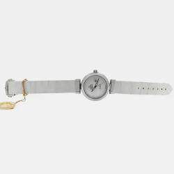 Pre Owned Omega Ladymatic 425.33.34.20.05.001 Automatic Mother of Pearl Stainless Steel Women's Wristwatch 34 mm