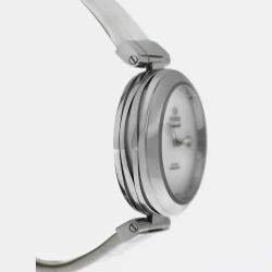 Pre Owned Omega Ladymatic 425.33.34.20.05.001 Automatic Mother of Pearl Stainless Steel Women's Wristwatch 34 mm