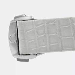 Pre Owned Omega Ladymatic 425.33.34.20.05.001 Automatic Mother of Pearl Stainless Steel Women's Wristwatch 34 mm