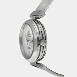 Pre Owned Omega Ladymatic 425.33.34.20.05.001 Automatic Mother of Pearl Stainless Steel Women's Wristwatch 34 mm