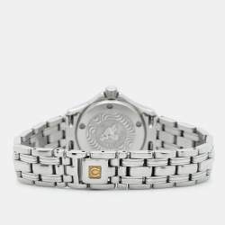 Pre Owned Omega Seamaster 2581.31.00 Silver Dial Stainless Steel Women's Wristwatch 25 mm