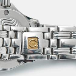 Pre Owned Omega Seamaster 2581.31.00 Silver Dial Stainless Steel Women's Wristwatch 25 mm