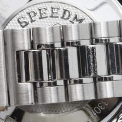 Pre Owned ساعة يد للجنسين أوميغا سبيدماستر محوري مشترك زمني 324.30.38.50.03.002 قرص أزرق ستانلس ستيل 38 مم