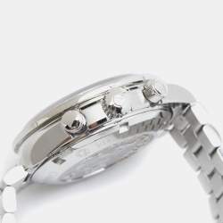 Pre Owned ساعة يد للجنسين أوميغا سبيدماستر محوري مشترك زمني 324.30.38.50.01.001 قرص أسود ستانلس ستيل 38 مم