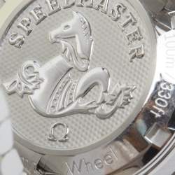 Pre Owned ساعة يد للجنسين أوميغا سبيدماستر محوري مشترك زمني 324.30.38.50.01.001 قرص أسود ستانلس ستيل 38 مم