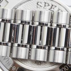 Pre Owned ساعة يد للجنسين أوميغا سبيدماستر محوري مشترك زمني 324.30.38.50.01.001 قرص أسود ستانلس ستيل 38 مم