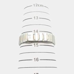 مملوكة مسبقًا Omega Constellation 1368.79 Quartz White 18k Rose Gold Stainless Steel Women's Wristwatch 23 mm