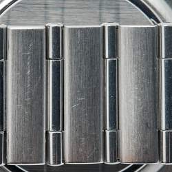 مملوكة مسبقًا ساعة يد نسائية أوميغا كونستيليشن 396.1201 قرص رمادي ستانلس ستيل 33.50 مم