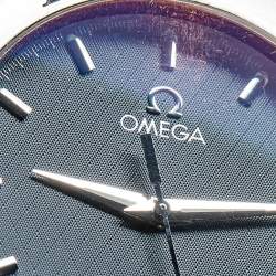 مملوكة مسبقًا ساعة يد نسائية أوميغا كونستيليشن 396.1201 قرص رمادي ستانلس ستيل 33.50 مم