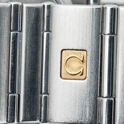 Pre Owned Omega Constellation 1512.30.00 Silver Dial Stainless Steel Women Wristwatch 33.50 mm