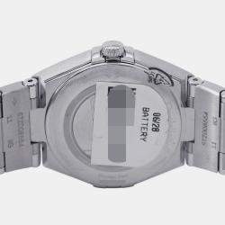 مملوكة مسبقًا Omega Constellation 131.15.28.60.99.001 Quartz Lavender Stainless Steel Women's Wristwatch 28 mm