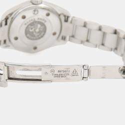 مملوكة مسبقًا Omega Seamaster Aqua Terra 2577.50 Automatic Black Stainless Steel Men's Wristwatch 29mm