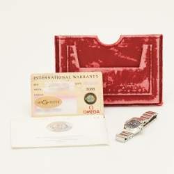 مملوكة مسبقًا Omega Constellation 1561.51.00 Grey Dial Stainless Steel Women's Wristwatch 22.50 mm