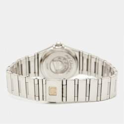 مملوكة مسبقًا Omega Constellation 1561.51.00 Grey Dial Stainless Steel Women's Wristwatch 22.50 mm