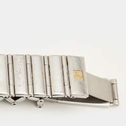 مملوكة م سبقًا ساعة يد نسائية أوميغا كونستيليشن 396.1201 قرص رمادي ستانلس ستيل 33.50 مم