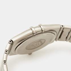 Pre Owned Omega Constellation 1512.30.00 Silver Dial Stainless Steel Women Wristwatch 33.50 mm