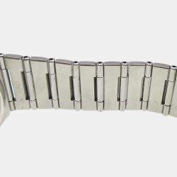 Pre Owned Omega Constellation Automatic Silver Stainless Steel Women's Wristwatch 33 mm