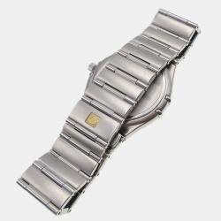 Pre Owned Omega Constellation Automatic Silver Stainless Steel Women's Wristwatch 33 mm