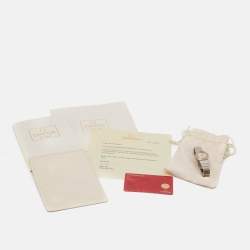 مملوكة مسبقًا Omega Constellation 123.20.24.60.02.002 Silver Dial 18K Yellow Gold Stainless Steel Women's Wristwatch 24 mm