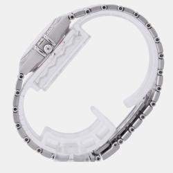 Pre Owned ساعة يد نسائية أوميغا كونستليشن 1476.61 ستانلس ستيل قشرة بيضاء 25.5 مم كوارتز