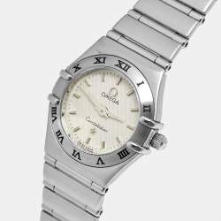 Pre Owned Omega Constellation 795.1203 Silver Dial Stainless Steel Women's Wristwatch 22.50 mm