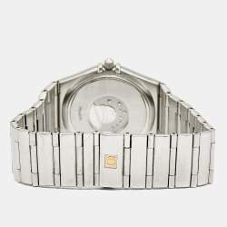 Pre Owned Omega Constellation 1512.30.00 Silver Dial Stainless Steel Women Wristwatch 33.50 mm