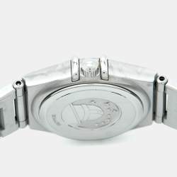 Pre Owned Omega Constellation 795.1203 Silver Dial Stainless Steel Women's Wristwatch 22.50 mm