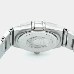 Pre Owned Omega Constellation 795.1203 Silver Dial Stainless Steel Women's Wristwatch 22.50 mm