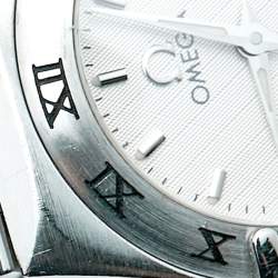 Pre Owned Omega Constellation 795.1203 Silver Dial Stainless Steel Women's Wristwatch 22.50 mm