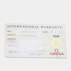 Pre Owned Omega Constellation 1262.70.00 Mother Of Pearl Dial 18k Yellow Gold Stainless Steel Women's Wristwatch 22.50 mm