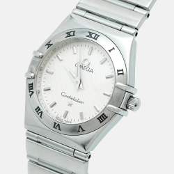 مملوكة مسبقًا Omega Constellation 1572.30.00 Silver Dial Stainless Steel Women's Wristwatch 22.50 mm