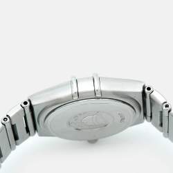 مملوكة مسبقًا Omega Constellation 1572.30.00 Silver Dial Stainless Steel Women's Wristwatch 22.50 mm