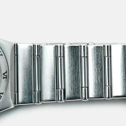 مملوكة مسبقًا Omega Constellation 1572.30.00 Silver Dial Stainless Steel Women's Wristwatch 22.50 mm