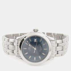Pre Owned Omega Seamaster 2511.81 Blue Stainless Steel Quartz Women's Wristwatch 36.5mm