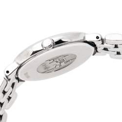 Pre Owned Omega Silver White Stainless Steel De Ville 795.1111 Women's Wristwatch 23 mm