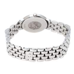 Pre Owned Omega Silver White Stainless Steel De Ville 795.1111 Women's Wristwatch 23 mm