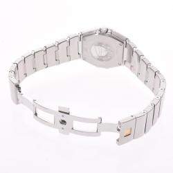Omega Silver Stainless Steel Constellation 123.10 Women's Wristwatch 26 MM