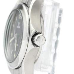 Pre Owned Omega Black Stainless Steel Seamaster 120M 2581.53 Women's Wristwatch 26MM
