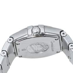 Omega Silver Stainless Steel Constellation 123.10.24.60.02.001 Women's Wristwatch 24 mm