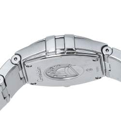 Omega Silver Stainless Steel Constellation 123.10.24.60.02.001 Women's Wristwatch 24 mm