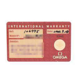 Pre Owned Omega MOP Diamond 18K Yellow Gold And Stainless Steel Constellation 1267.75 Quartz Women's Wristwatch 22 MM