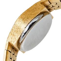 Pre Owned Omega Gold 18K Yellow Gold Ladymatic Vintage Women's Wristwatch 22MM