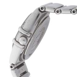 Pre Owned Omega Gray Stainless Steel Constellation My Choice Mini Women's Wristwatch 22.5MM