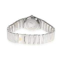 Pre Owned Omega Grey Stainless Steel Constellation 1571.51.00 Women's Wristwatch 24 MM