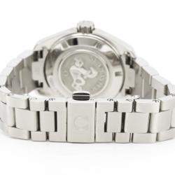 Omega Silver Stainless Steel Seamaster Aqua Terra 231.10.30.61.02.001 Women's Wristwatch 30 MM