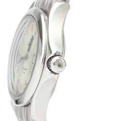 Pre Owned Omega Silver Stainless Steel Seamaster 2581.31 Women's Wristwatch 26MM